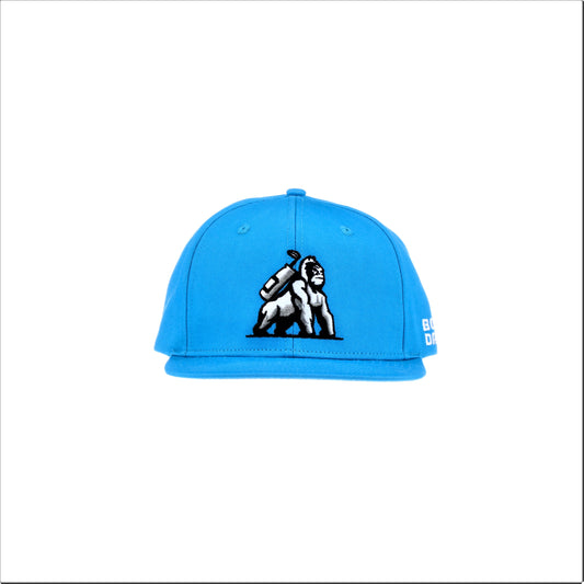 6 Panel Snapback - Capri Blue