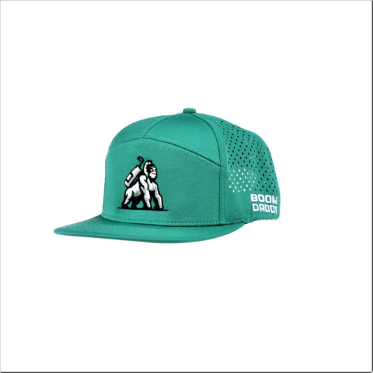7 Panel Snapback - Teal
