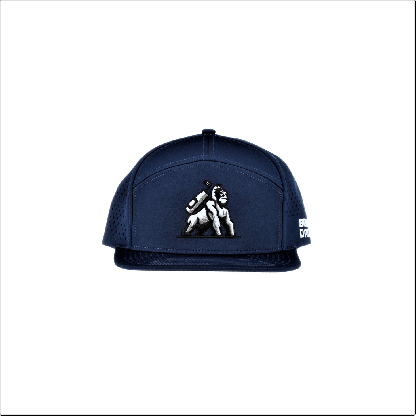 7 Panel Snapback - Navy