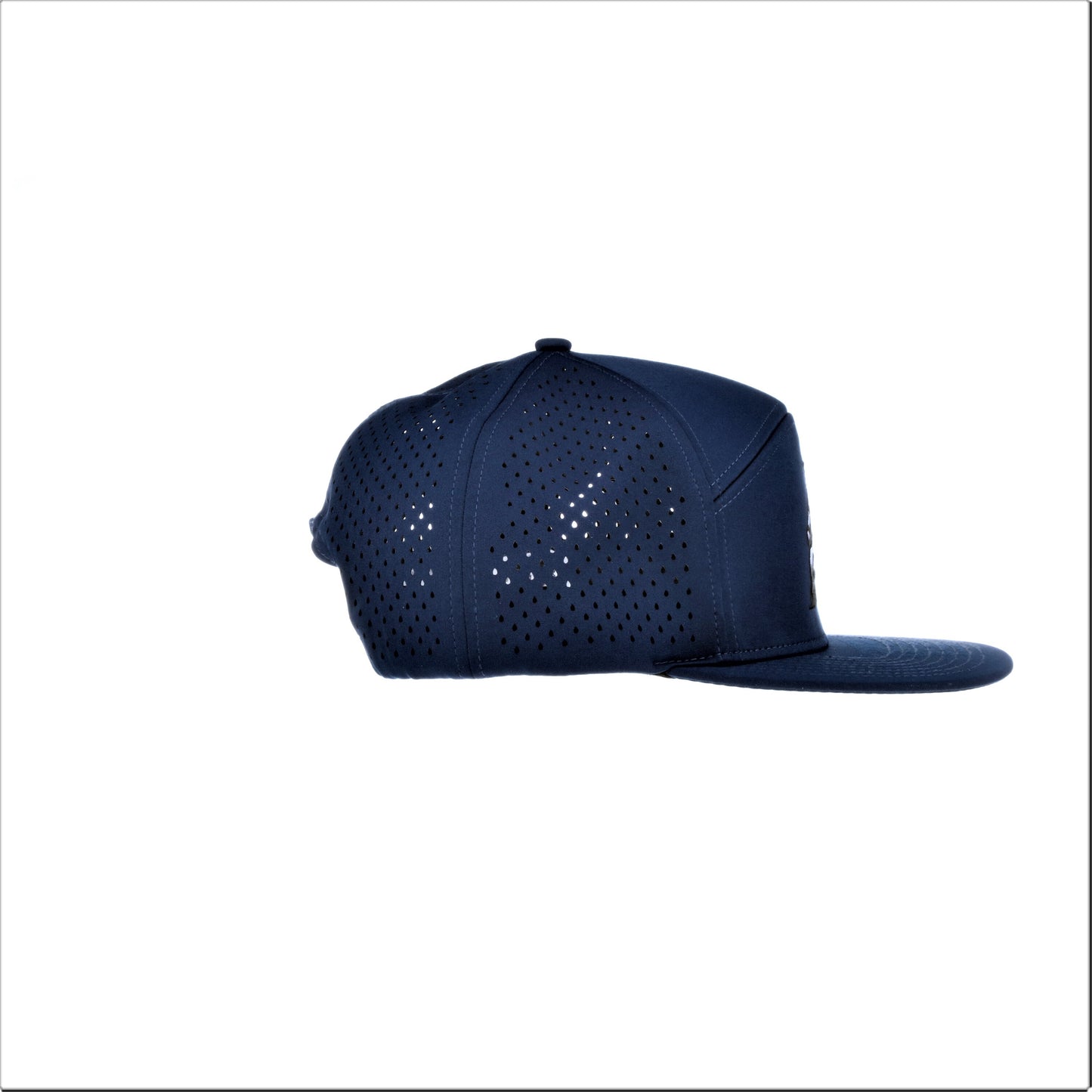 7 Panel Snapback - Navy